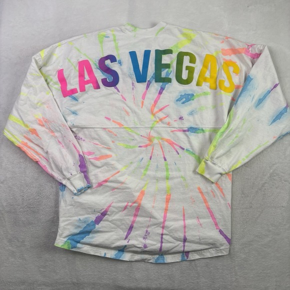 Disney Other - Disney Spirit Jersey Las Vegas Tie Dye Long Sleeve Graphic Shirt Men's Medium
